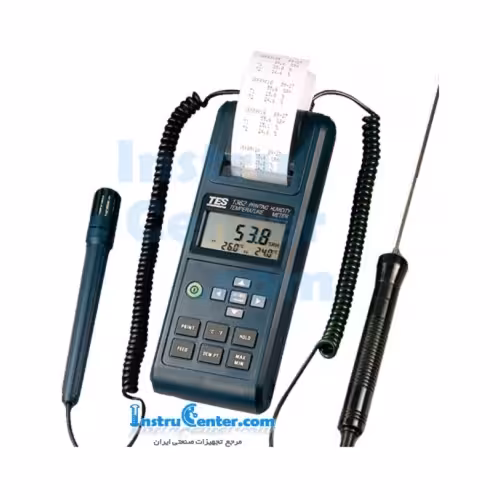 ترمورطوبت سنج پرینتردار ساخت کمپانی TES مدل TES-1362