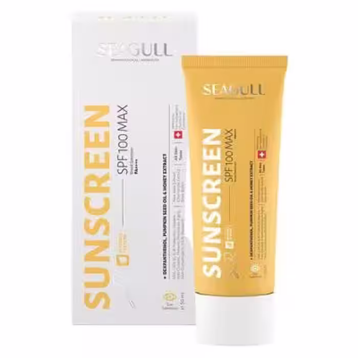 کرم ضد آفتاب بدون رنگ سی گل SPF 100 مدل Pro ‌مناسب انواع پوست‌ حجم 50 میلی‌لیتر
