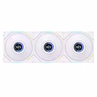 فن کیس لیان لی مدل UNI FAN TL LCD 120 White بسته 3 عددی