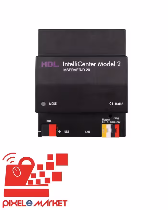ماژول سرور ایریدیوم Intellicenter تحت KNX برند HDL مدل HDL-MSERVER/D.20