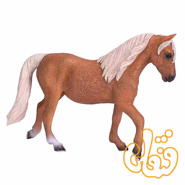 فیگور اسب مورگان استالیون پالومینو موجو Morgan Stallion Palomino 387395