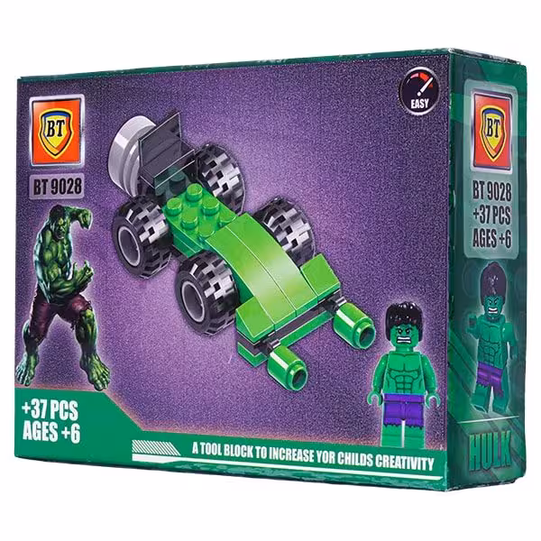 لگو ماشین هالک 37 قطعه BT9028