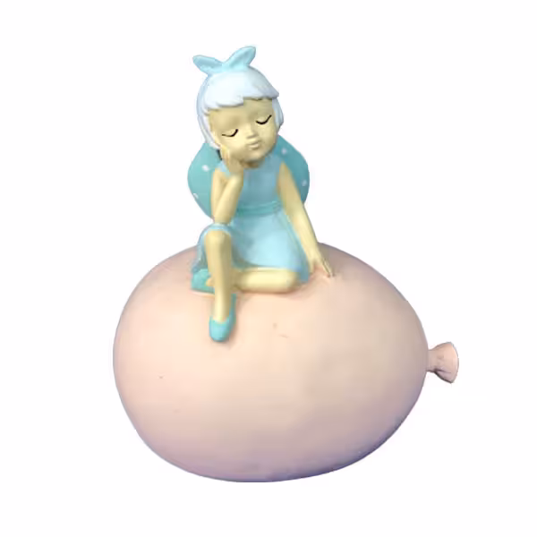 مجسمه  مدل دختر بادکنکی کد p