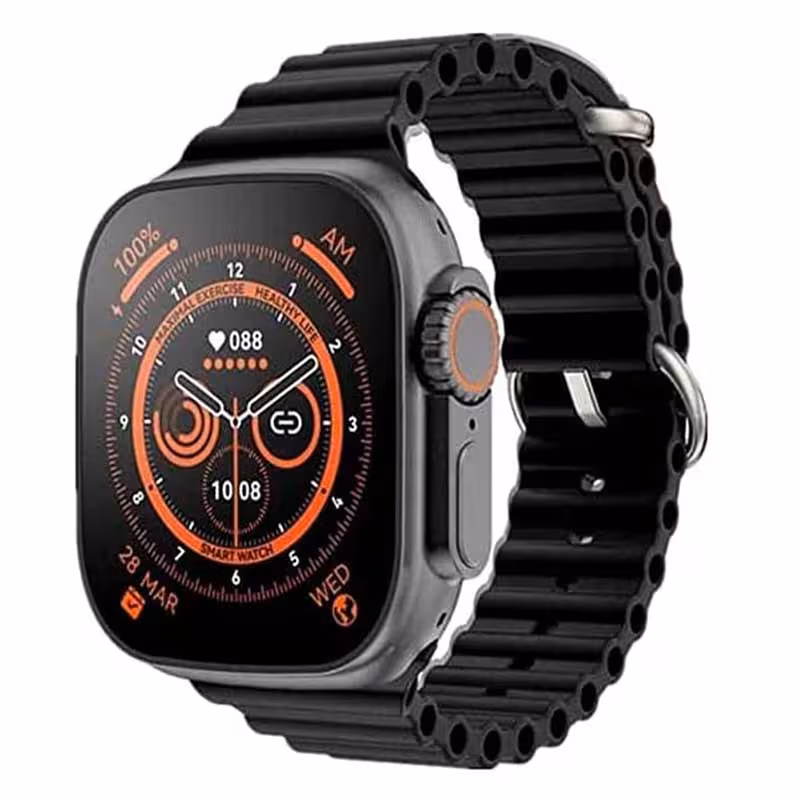 ساعت هوشمند سری8 UltraMax مشکی