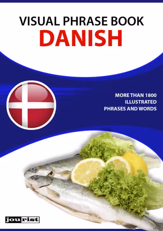 خرید کتاب زبان دانمارکی Visual Phrase Book Danish
