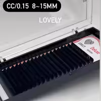 مژه کلاسیک 20 لاین لاولی CC15MIX LOVELY