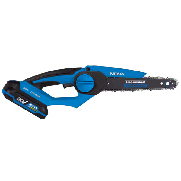 اره زنجیری شارژی 200 میلیمتری 20 ولت نووا 7744