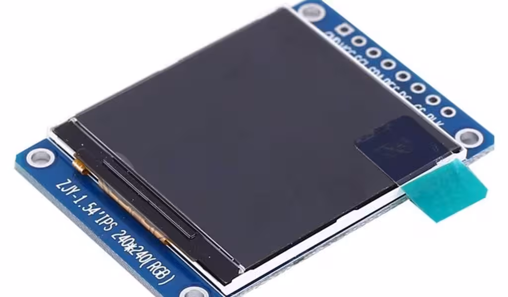 LCD Oled 1.54 inch سفید SPI