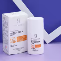 کرم ضد آفتاب فیوژن واتر بی رنگ BYZANCE بیزانس 50میل SPF50 کد 91928