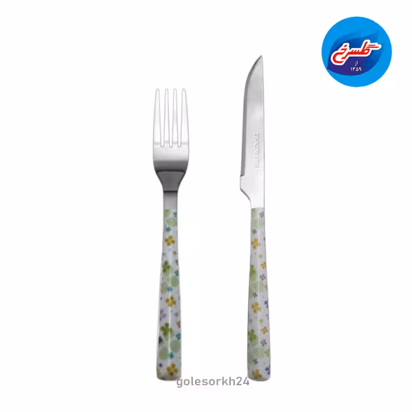 کارد و چنگال میوه خوری دی ام جی مدل B