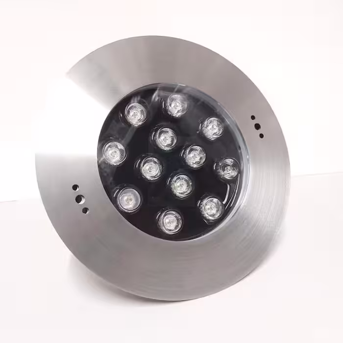 چراغ توکار استخری 36 وات استیل فول کالر برند Ledman