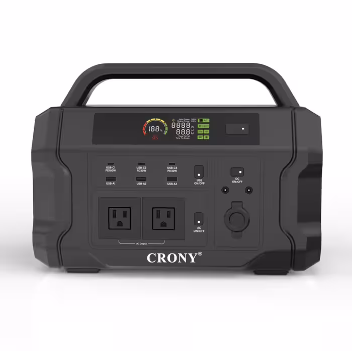پاور استیشن قابل حمل Crony CN1002 | ظرفیت 896Wh و توان 1800 وات