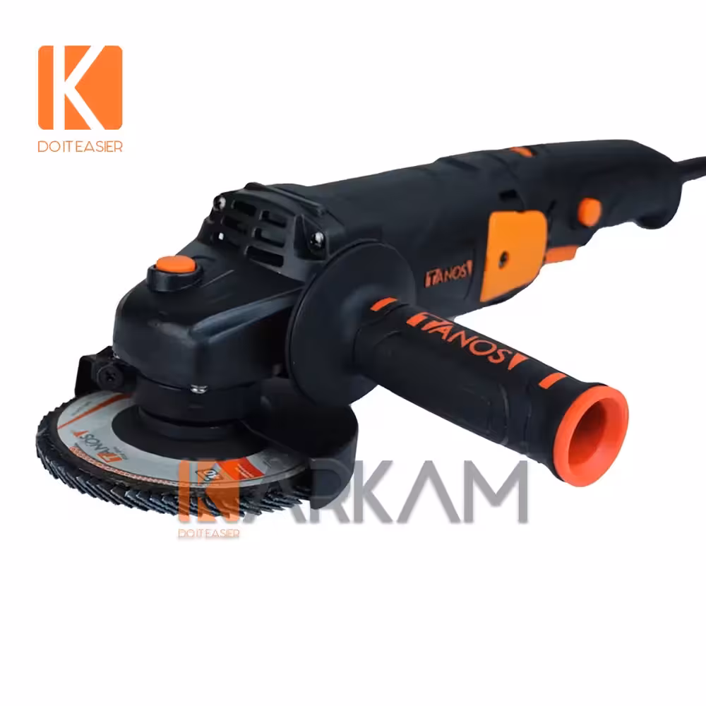 مینی فرز دیمردار دسته بلند 1050 وات تانوس AG-1510