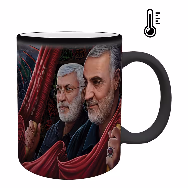 خرید ماگ-لیوان حرارتی  سردار سلیمانی کد 43