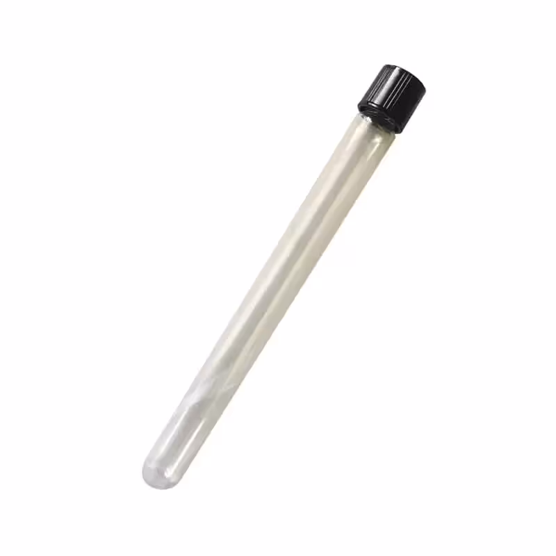 لوله شیشه ای 160×16 درپیچ دار