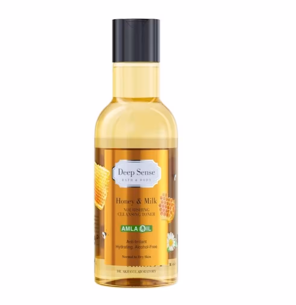 تونر دیپ سنس مدل شیر و عسل 160ml