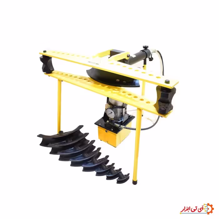 دستگاه لوله خم کن هیدرولیک برقی، سایز 4 اینچ، مدل TOP-7024، توان 750 وات
