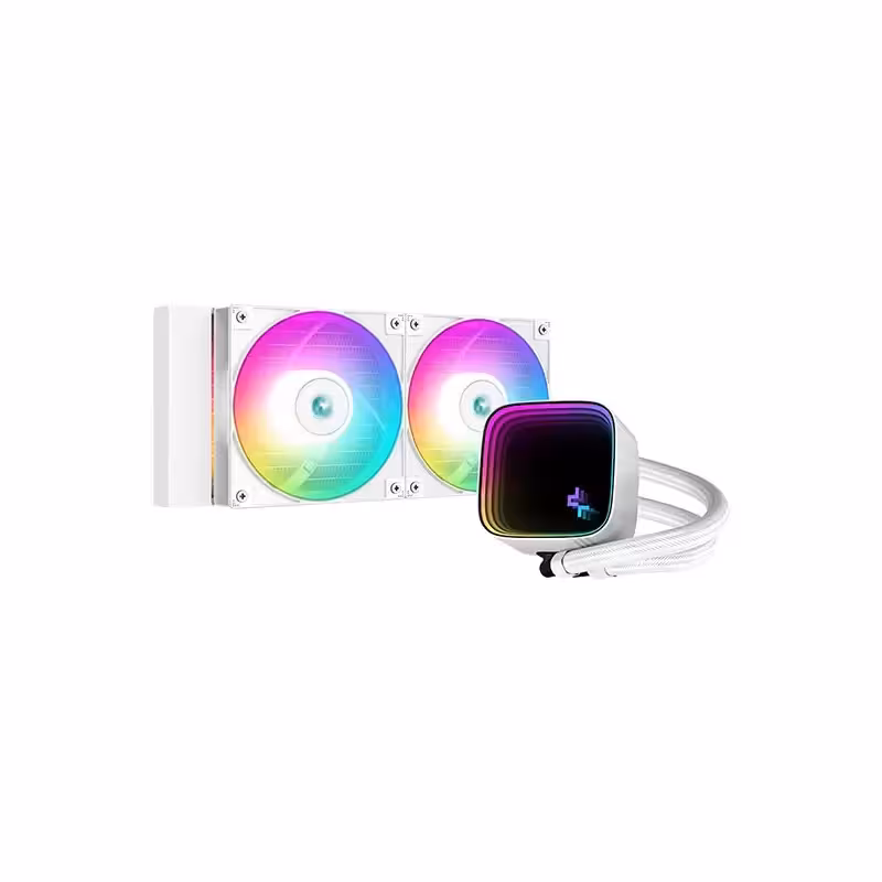 خنک کننده مایع پردازنده دیپ کول DEEPCOOL LS520 SE WH Liquid - کامپیوترچی