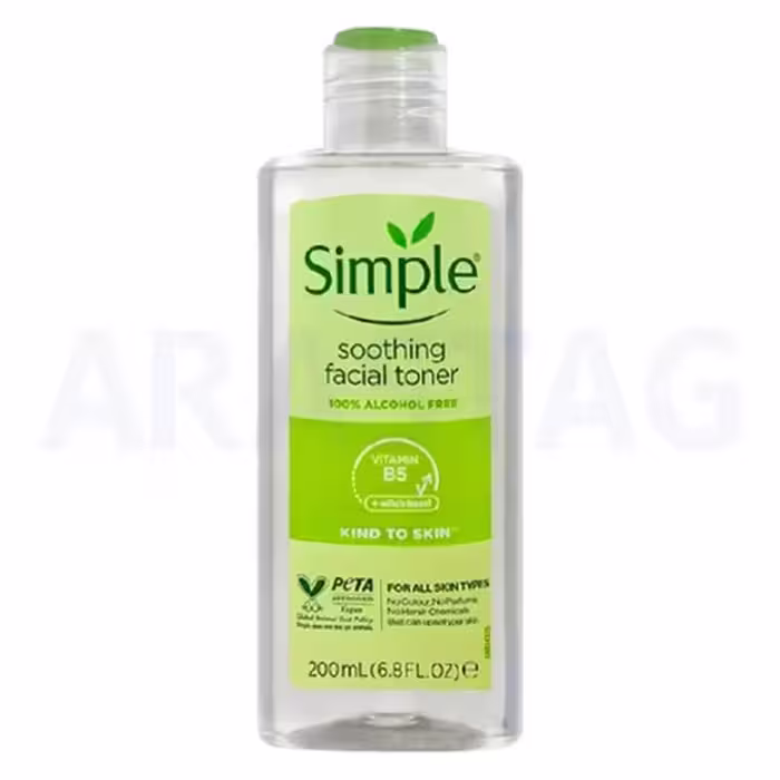 تونر پوست حساس Kind To Skin سیمپل 200 میلی