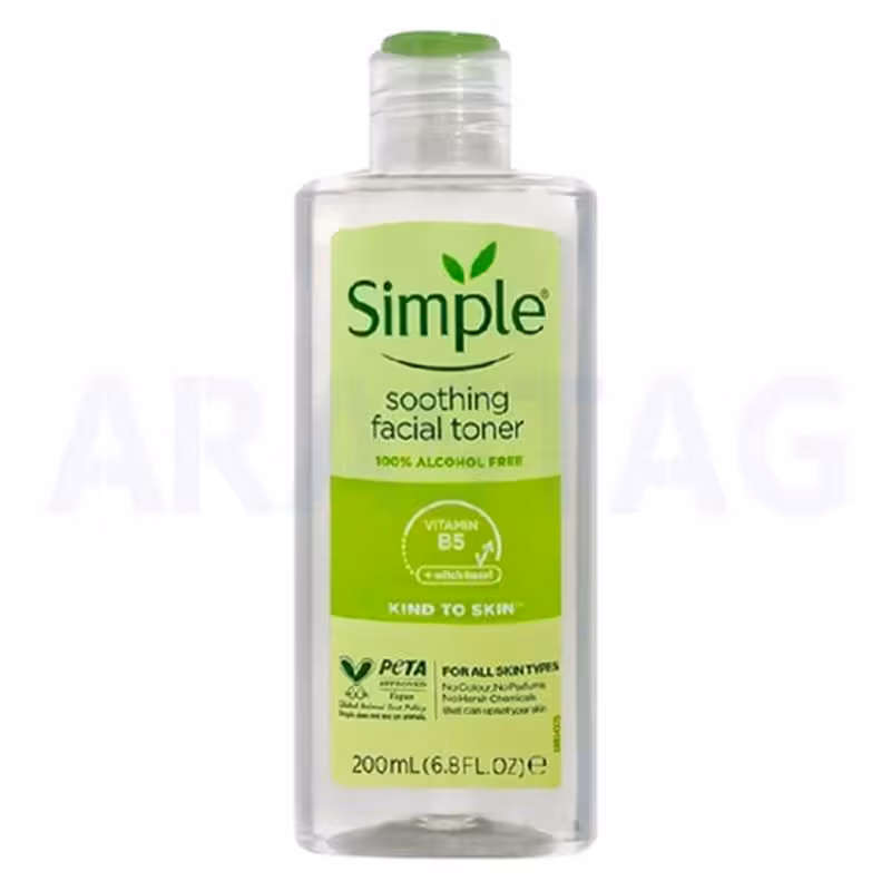 تونر پوست حساس Kind To Skin سیمپل 200 میلی