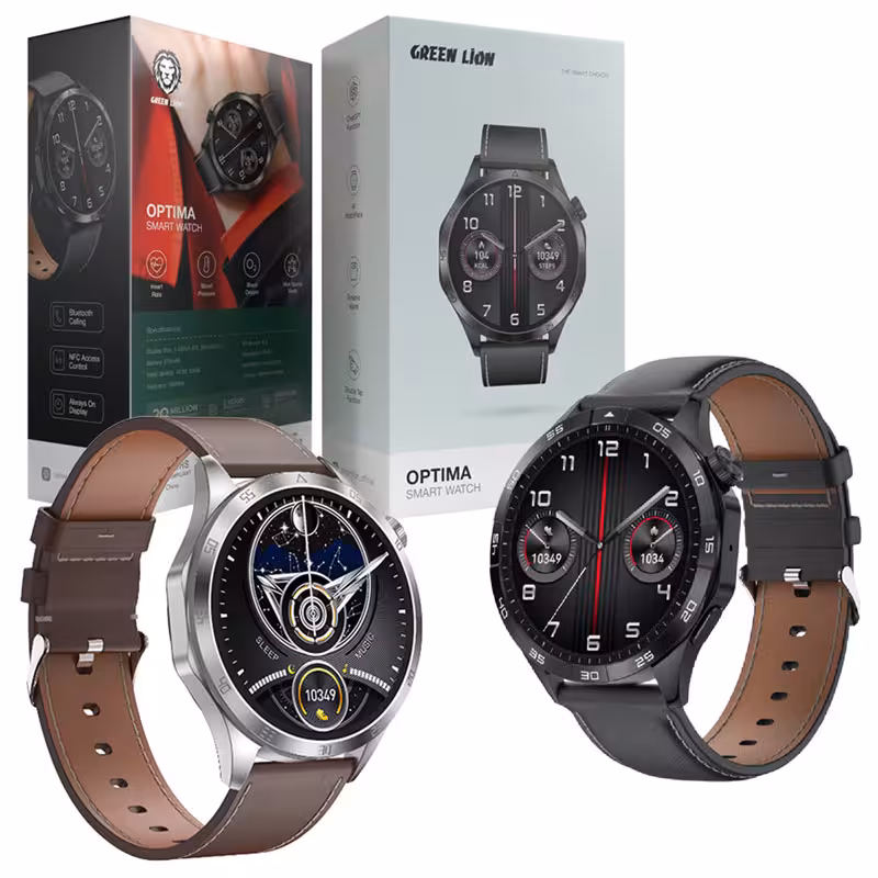 ساعت هوشمند گرین لاین اپتیما مدل Green Lion Optima Smart Watch