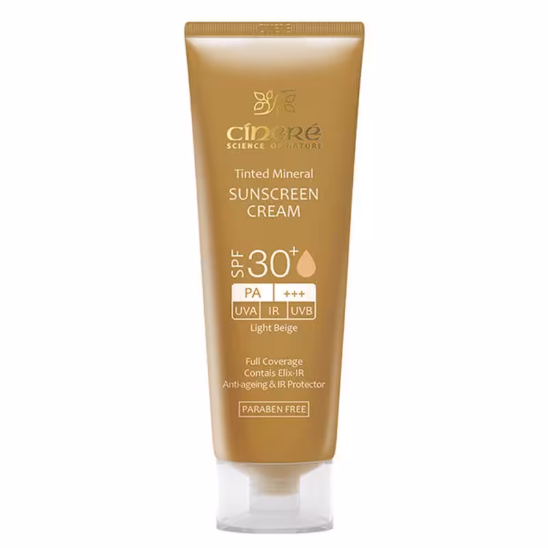 کرم ضد آفتاب رنگی SPF30 سینره