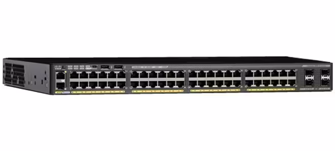 سوئیچ 48 پورت مدیریتی سیسکو مدل سی 2960 ایکس 48 تی دی ال