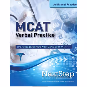 کتاب MCAT verbal 108 practice passages for the new critical analysis and reasoning skills section-Next Step Pre-Med (2017)