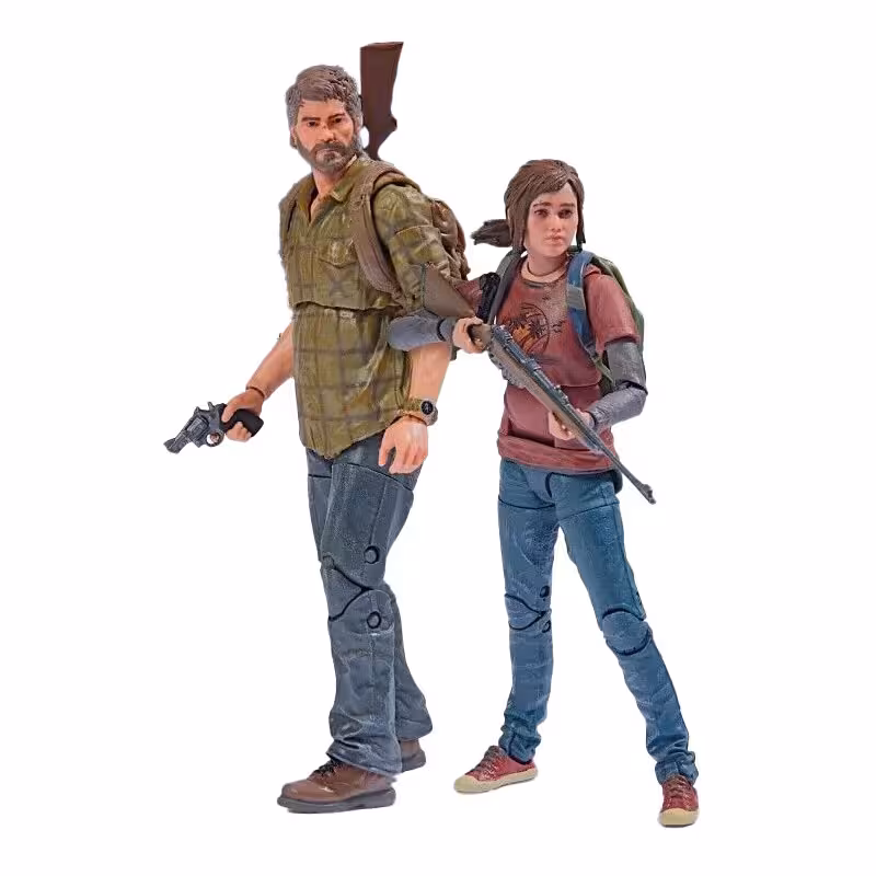 اکشن فیگور الی و جوئل از بازی Last of Us Part II برند Spin master
