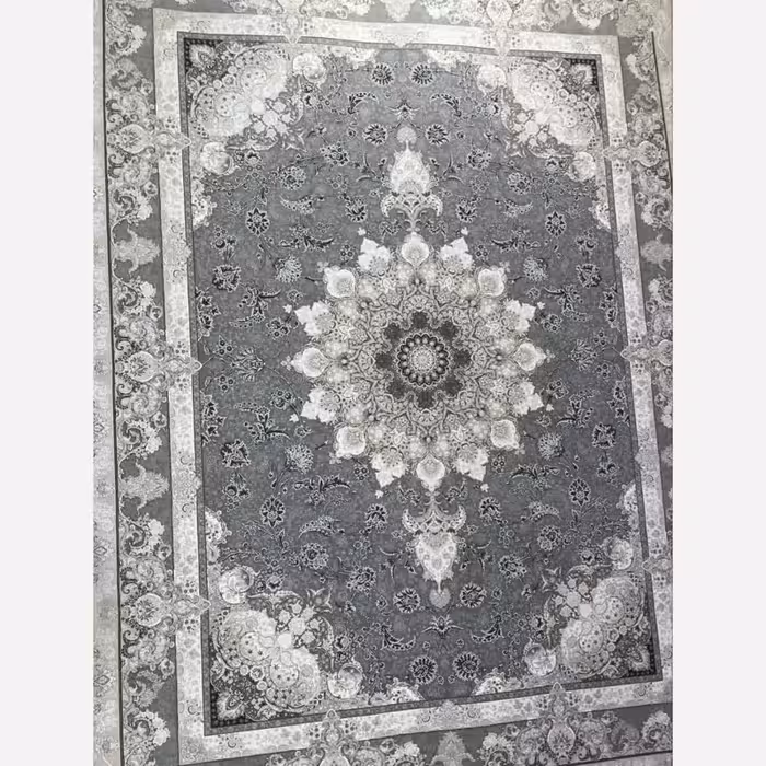 فرش ماشینی 1200شانه کاشان 9متری100درصدنخ اکریلیک تراکم 3600