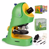 میکروسکوپ کودکان Kids Microscope 40X-400X, Beginner Microscope Kit