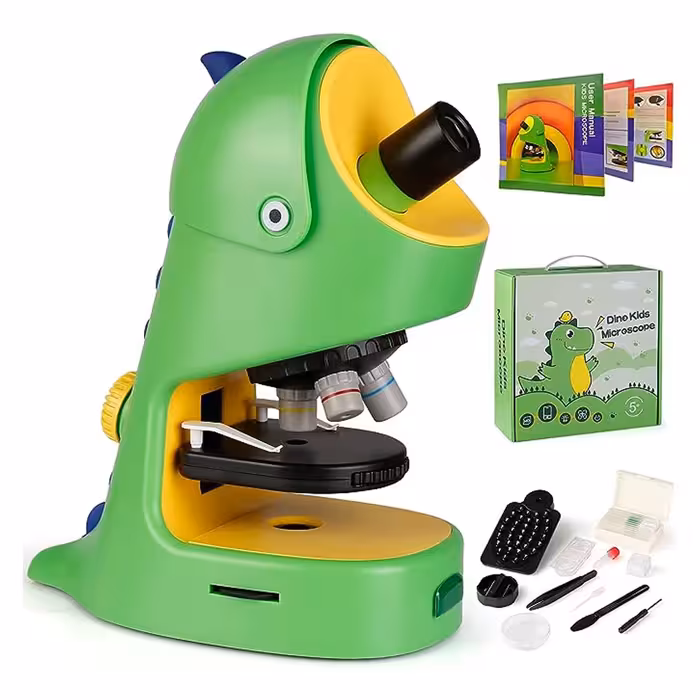 میکروسکوپ کودکان Kids Microscope 40X-400X, Beginner Microscope Kit