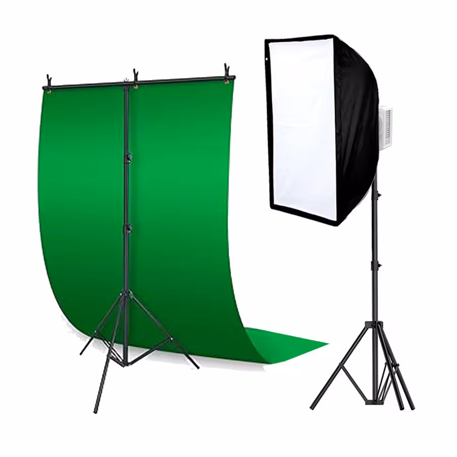 کیت نورپردازی حرفه ای Z400 با فون و پایه D-kit41