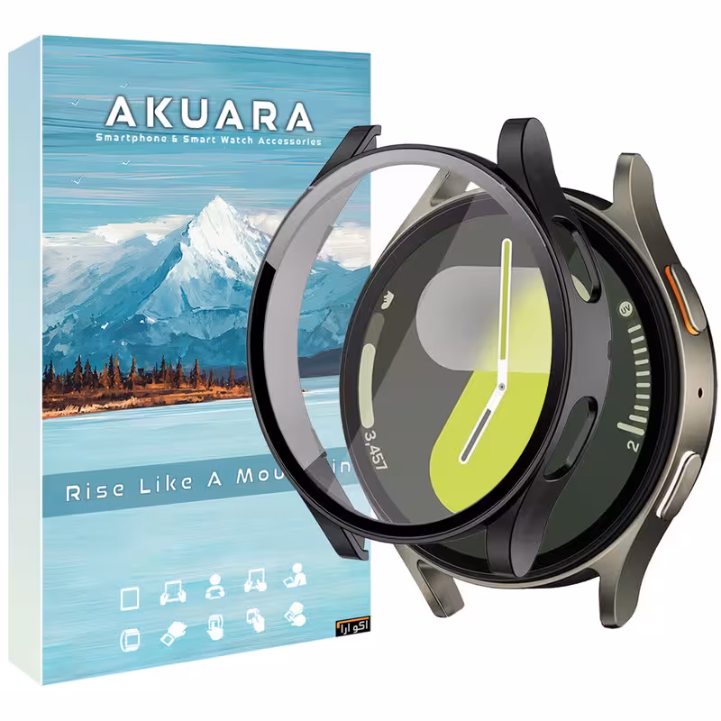 کاور آکوآرا مدل Full Protection Guard مناسب برای ساعت هوشمند سامسونگ Galaxy Watch 4 40mm