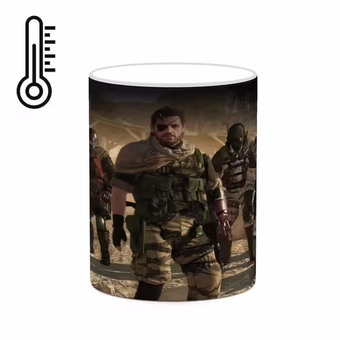ماگ حرارتی چیتوکالا مدل بازی Metal Gear Solid Vː The Phantom Pain کد mgh29479