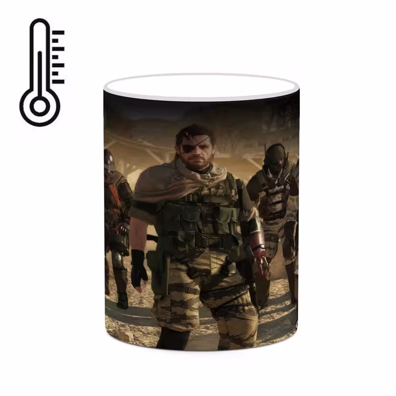 ماگ حرارتی چیتوکالا مدل بازی Metal Gear Solid Vː The Phantom Pain کد mgh29479