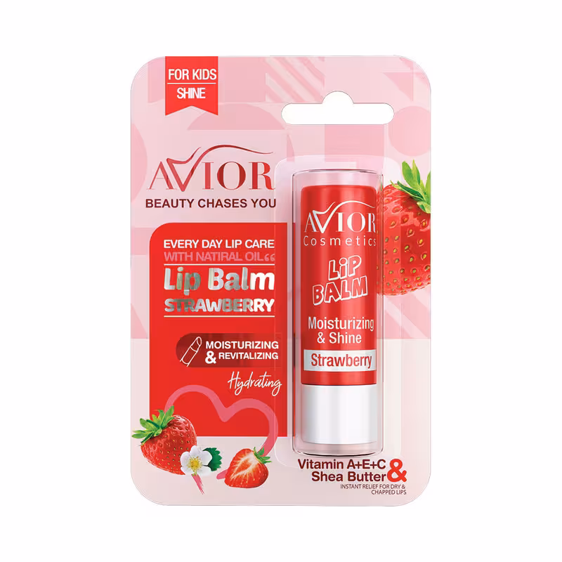 بالم لب اویور مدل strawberry