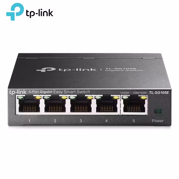 سوئیچ شبکه 5 پورت گیگابیت تی پی لینک مدل TP-Link TL-SG105E