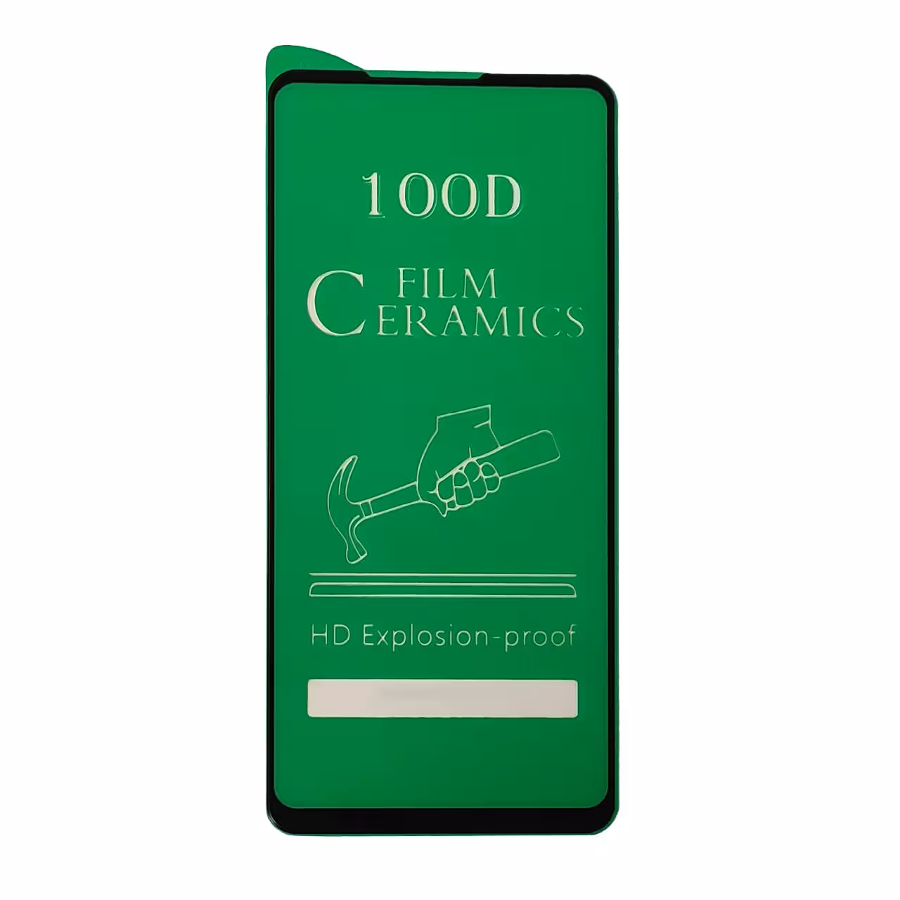 محافظ صفحه نمایش سرامیکی شفاف Samsung A21S / F52 / Xiaomi Poco X3 GT / Poco F4 GT / Redmi Note 10 Pro 5G - Full Cover - مشکی (بدون پک)