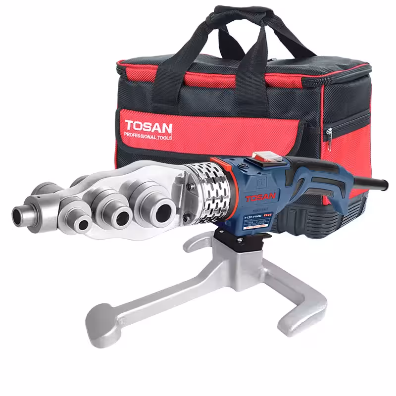 اتو لوله 7135PWIB توسن جوش لوله پلاستیکی با لوازم ساخت ایران TOSAN