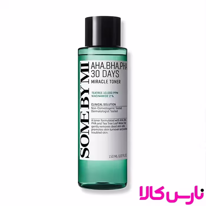 تونر ضد جوش و لایه بردار میراکل سام بای می، حجم 150 میلی‌لیتر
