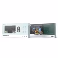 کیبورد و ماوس بی سیم گرین لاین مدل Transparent Duo