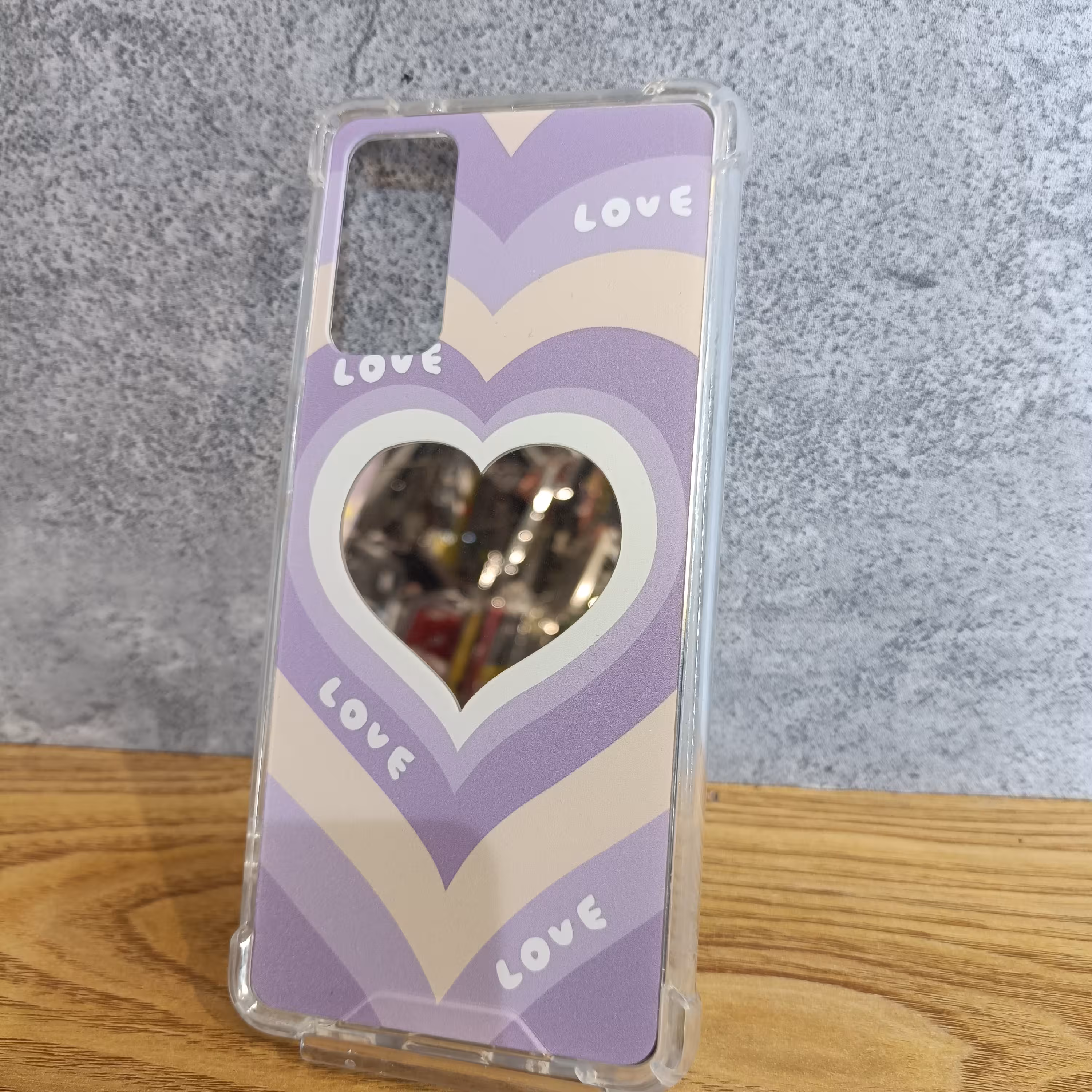 قاب(گارد)گوشی s20 fe مدل آیینه ای samsung S020 fe