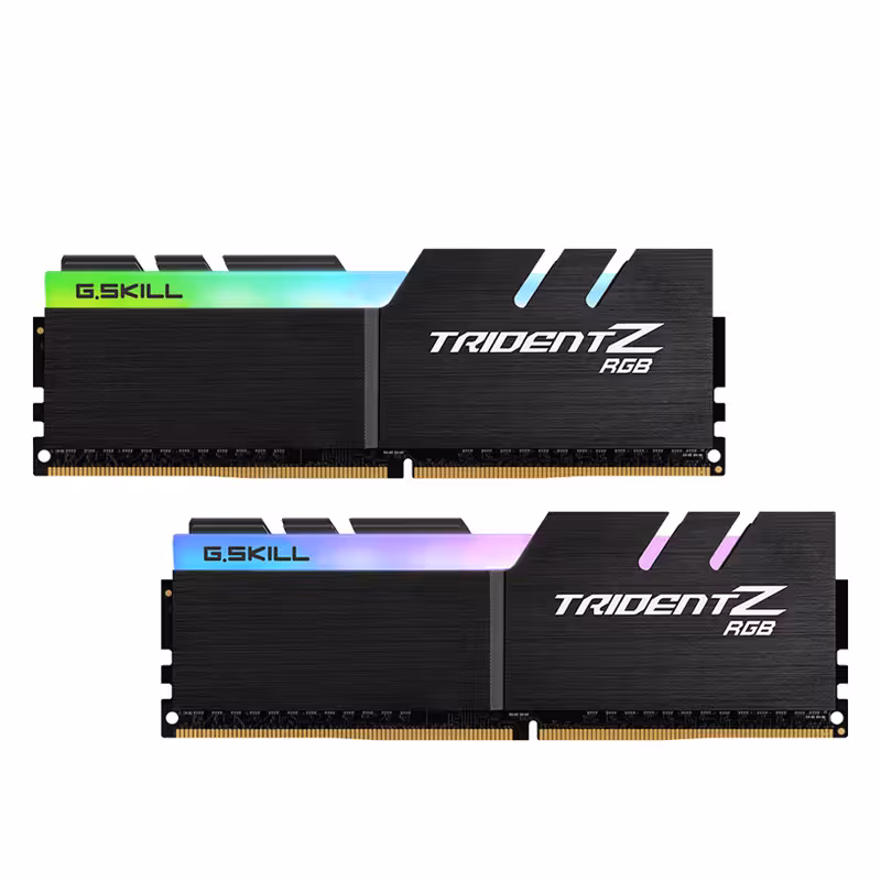 رم کامپیوتر DDR4 دوکاناله 3600 مگاهرتز جی اسکیل مدل TridentZ RGB با ظرفیت 16 گیگابایت