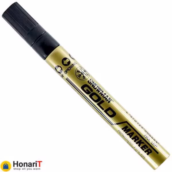 ماژیک اسنومن طلایی مدل gp12