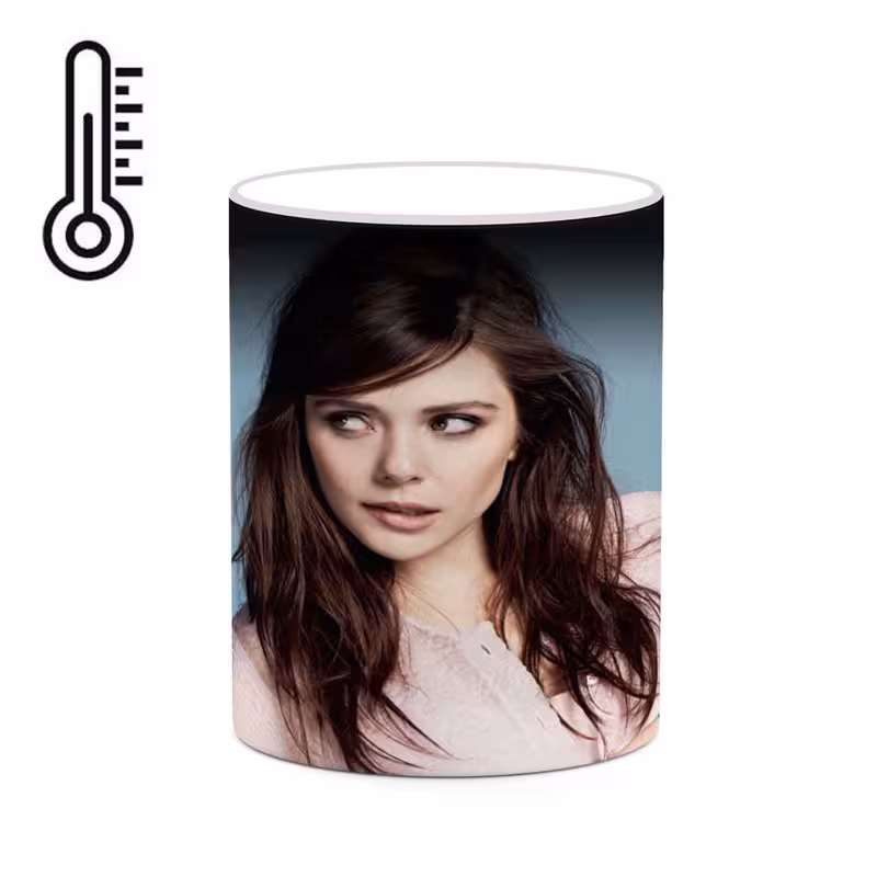 ماگ حرارتی چیتوکالا طرح الیزابت اولسن Elizabeth Olsen مدل mgh25831