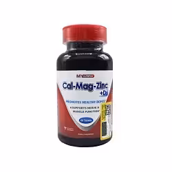 قرص کلسیم و منیزیم و زینک و ویتامین D3 مای نوتریشن