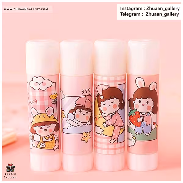 چسب ماتیکی طرح دختر کیوت