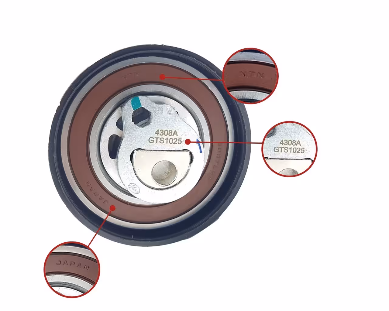 تسمه سفت کن تایم شاخکدار TIGGO5 کدفنی 484F-1007060