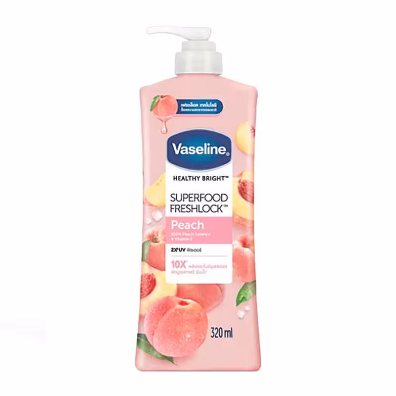 لوسیون بدن رایحه هلو وازلین (vaseline)
